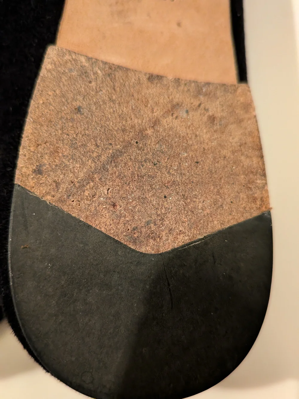 VINCE Black Suede Slip-On Smoking Loafers | US 6 EUR 36 - Picture 6 of 6